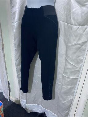 Ci Sono Black Ponte Collection Elastic Waist Pants